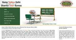Desktop Screenshot of hometutiondelhi.com